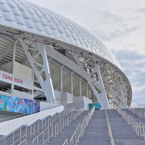 Sochi Winter Olympics commence inside Populous-designed stadium