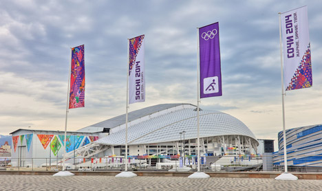 Fisht Olympic Stadium by Populous for Sochi 2014 winter games