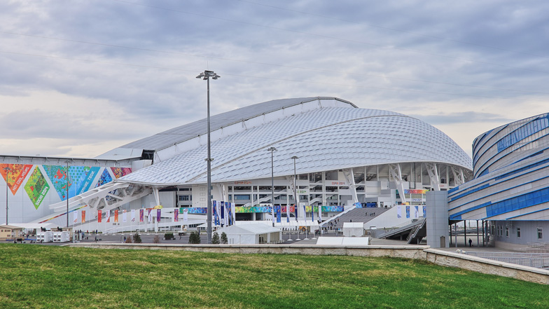 Fisht Olympic Stadium by Populous for Sochi 2014 winter games