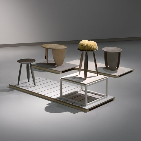 Animal membrane products on show in Formafantasma exhibition