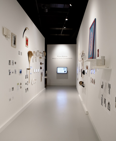 Animal membrane products on show in Formafantasma exhibition