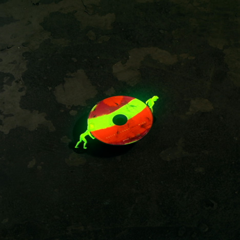 Glowing 3D-printed characters explore LA in Cut Copy music video by PARTY