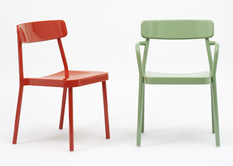 Samuel Wilkinson designs Grace collection of aluminium furniture