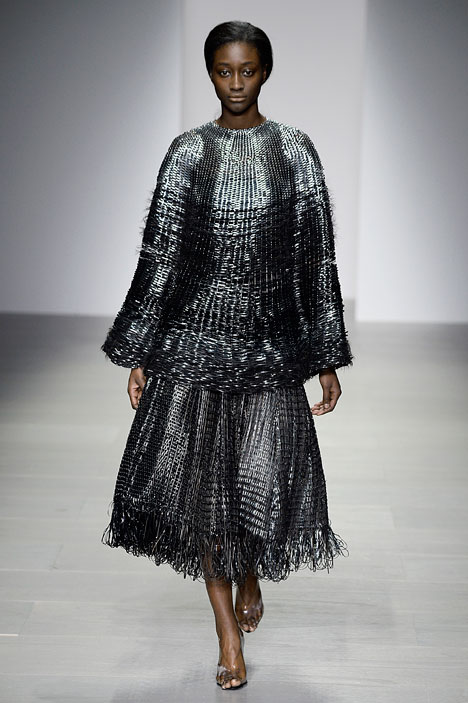 Graham Fan Central Saint Martins graduate collection 2014