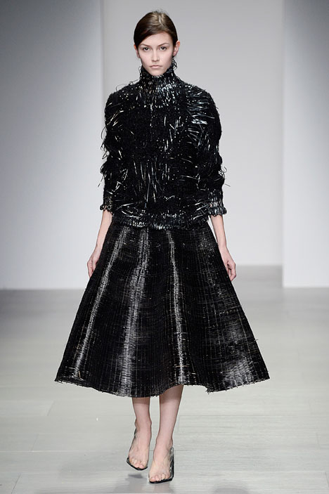 Graham Fan Central Saint Martins graduate collection 2014
