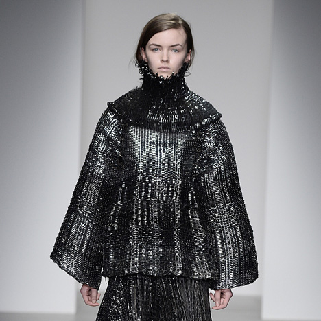 Graham Fan Central Saint Martins graduate collection 2014