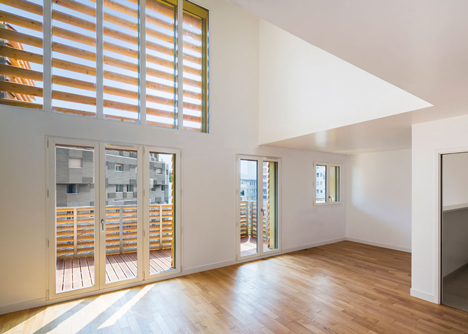 Périphériques upgrades Paris plot with contrasting apartment blocks and a colourful kindergarten