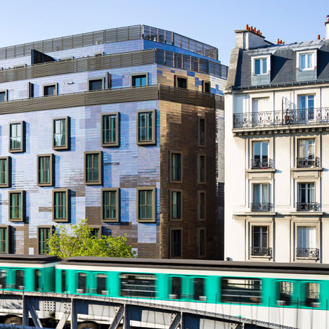 Périphériques upgrades Paris plot with contrasting apartment blocks and a colourful kindergarten