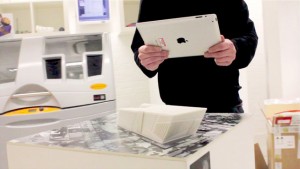Inition augmented reality architecture installation for Zaha Hadid