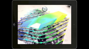 Inition augmented reality architecture installation for Zaha Hadid