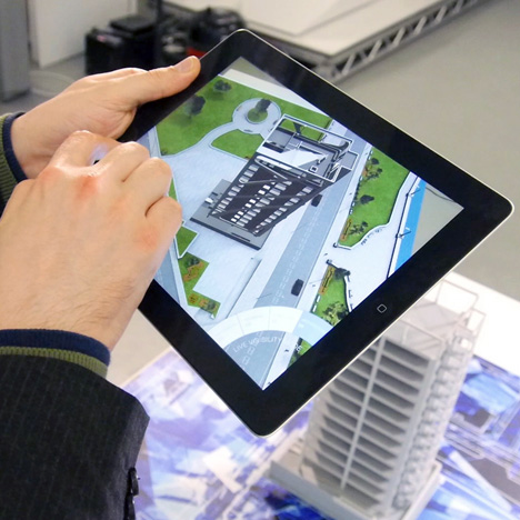 Inition augmented reality architecture installation