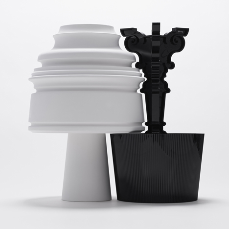 Designers reinterpret Kartell's Bourgie lamp