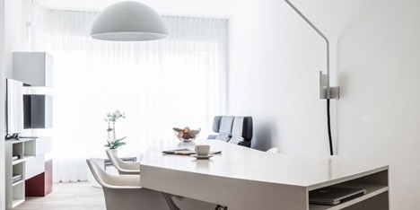 Loft MM by C.T. Architects designed as an accessible home for a wheelchair user