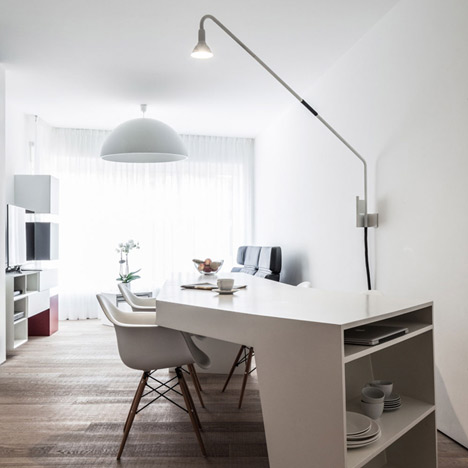 Loft MM by C.T. Architects designed as an accessible home for a wheelchair user