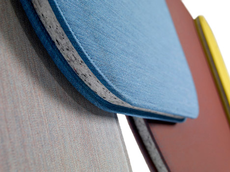 Luca Nichetto Notes room dividers for Offecct