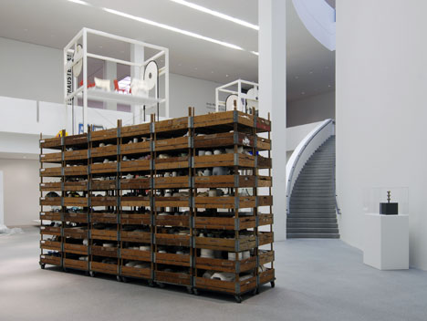 Exhibition at Die Neue Sammlung museum in Munich