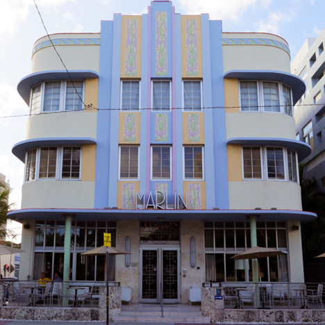 Marlin hotel in South Beach, Miami