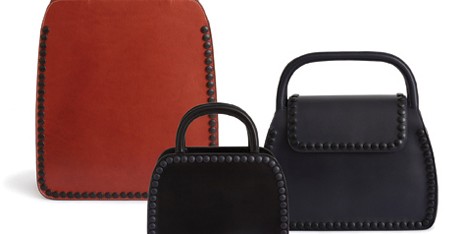 Monica Förster designs leather bags for Palmgrens