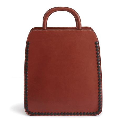 Monica Förster designs leather bags for Palmgrens