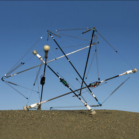 NASAs new robot is designed to bounce and roll across rough terrain