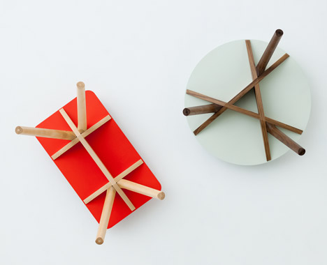Nadia furniture by Jin Kuramoto for Matsuso T
