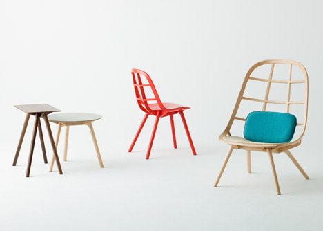 Nadia furniture by Jin Kuramoto for Matsuso T