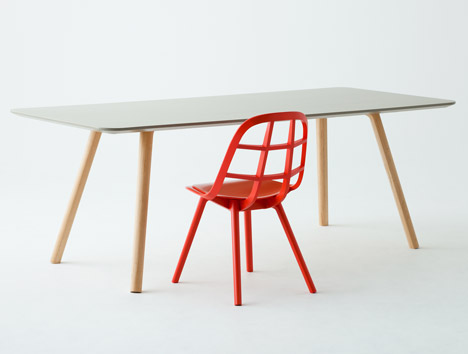 Nadia furniture by Jin Kuramoto for Matsuso T