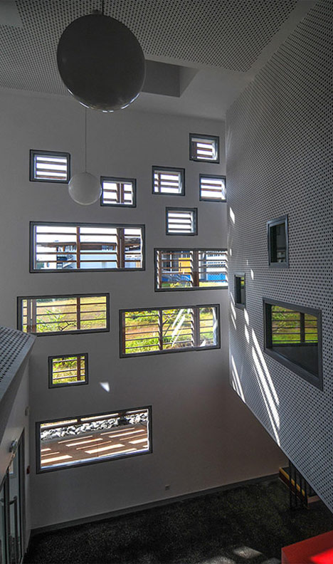 New University Library in Cayenne by RH+ Architecture