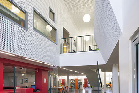 New University Library in Cayenne by RH+ Architecture