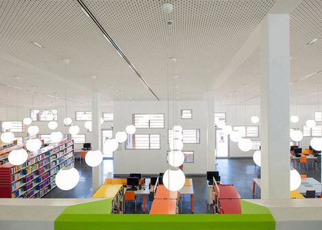 New University Library in Cayenne by RH+ Architecture