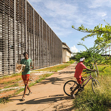 New University Library in Cayenne by RH+ Architecture