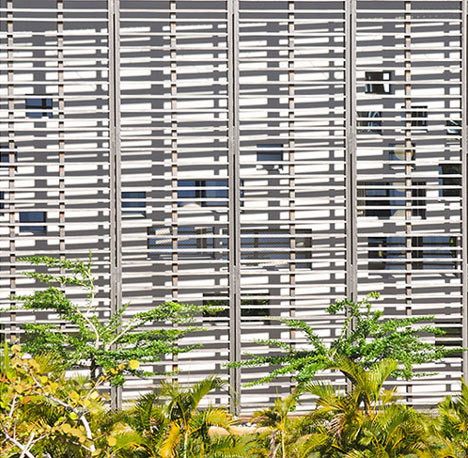 New University Library in Cayenne by RH+ Architecture