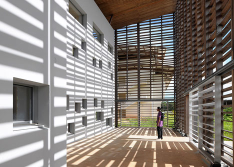 New University Library in Cayenne by RH+ Architecture