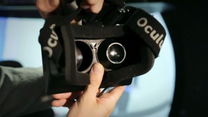 Oculus Rift virtual reality headset