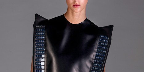 Pauline van Dongen's Solar Wear dress