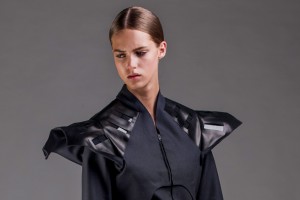 Pauline van Dongen's Solar Wear coat