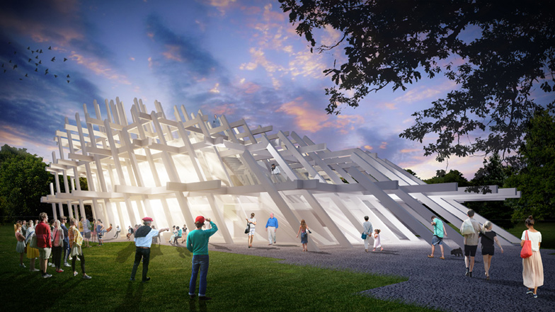 Pavilion for the City Jubilee by J. Mayer H.