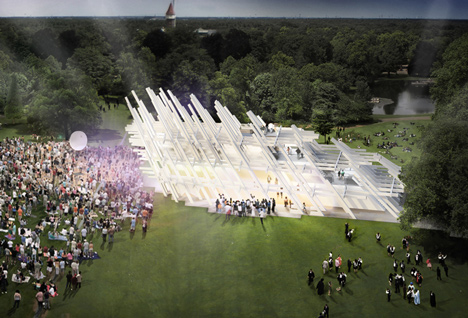 Pavilion for the City Jubilee by J. Mayer H.