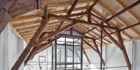 Pilgrim Hostel by Sergio Rojo provides rest stop on a medieval travellers route