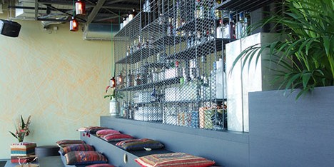 Plants create urban jungle at Berlin hotel by Studio Aisslinger
