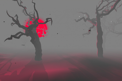 Augmented reality app by Universal Everything creates bespoke images for Radiohead music