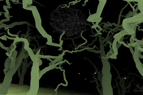 Augmented reality app by Universal Everything creates bespoke images for Radiohead music