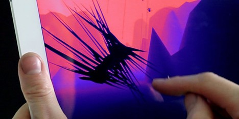 Augmented reality app by Universal Everything creates bespoke images for Radiohead music