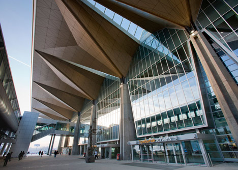 Pulkovo International Airport terminal by Grimshaw