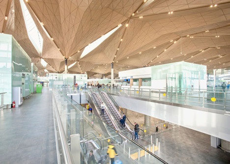 Pulkovo International Airport terminal by Grimshaw
