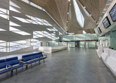Pulkovo International Airport terminal by Grimshaw