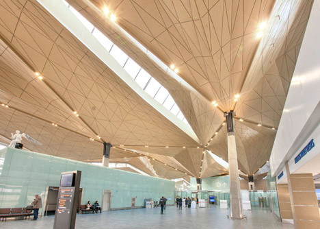 Pulkovo International Airport terminal by Grimshaw