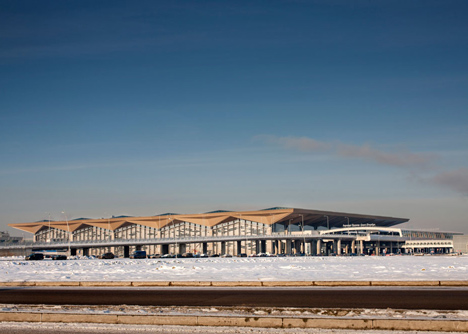 Pulkovo International Airport terminal by Grimshaw