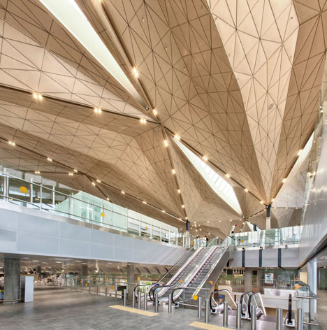 Pulkovo International Airport terminal by Grimshaw