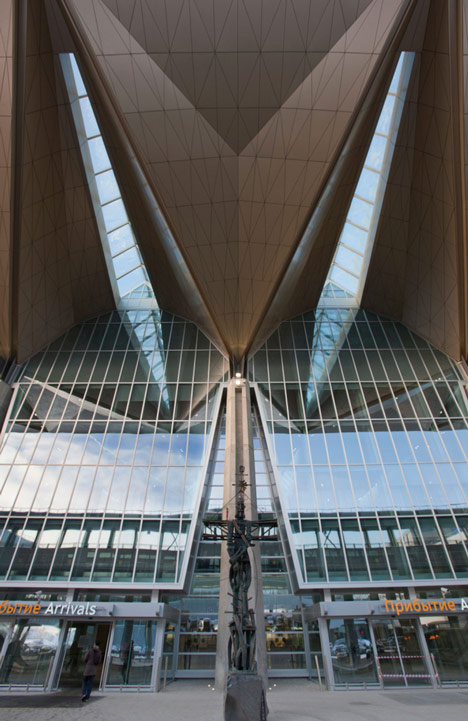 Pulkovo International Airport terminal by Grimshaw